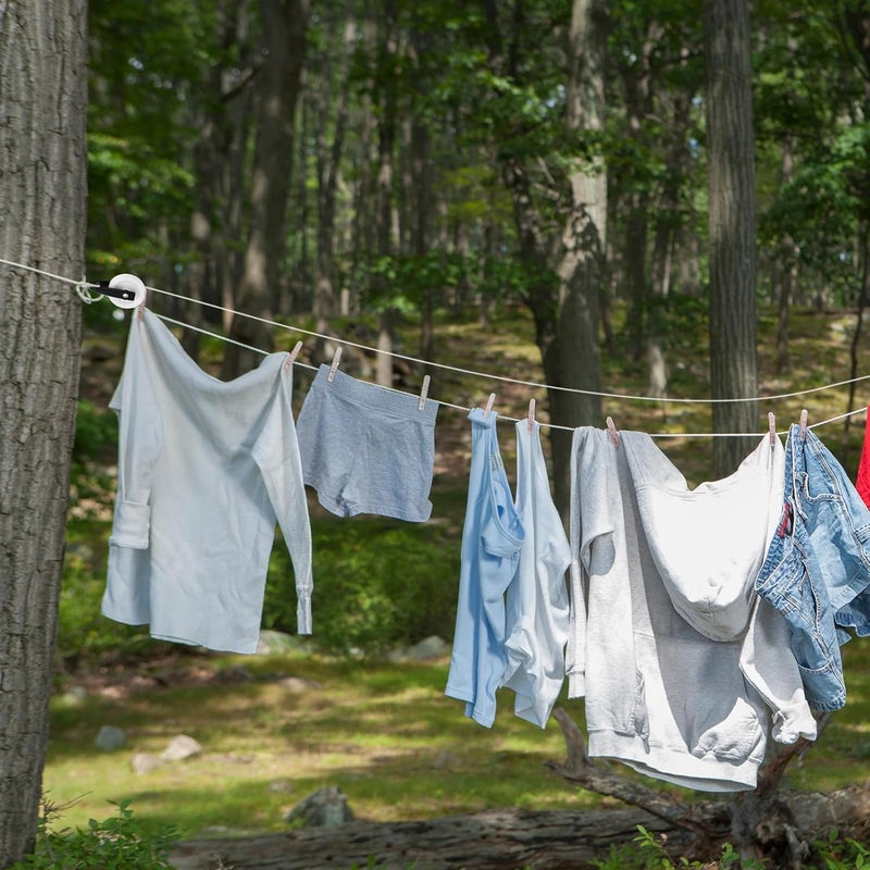 Threlaco 10 Pcs Rope Roller 2-1/2 Inch Nylon Clothesline Pulley, Outdoor Clothes Pulleys for 1/4-inch Rope - Image 4